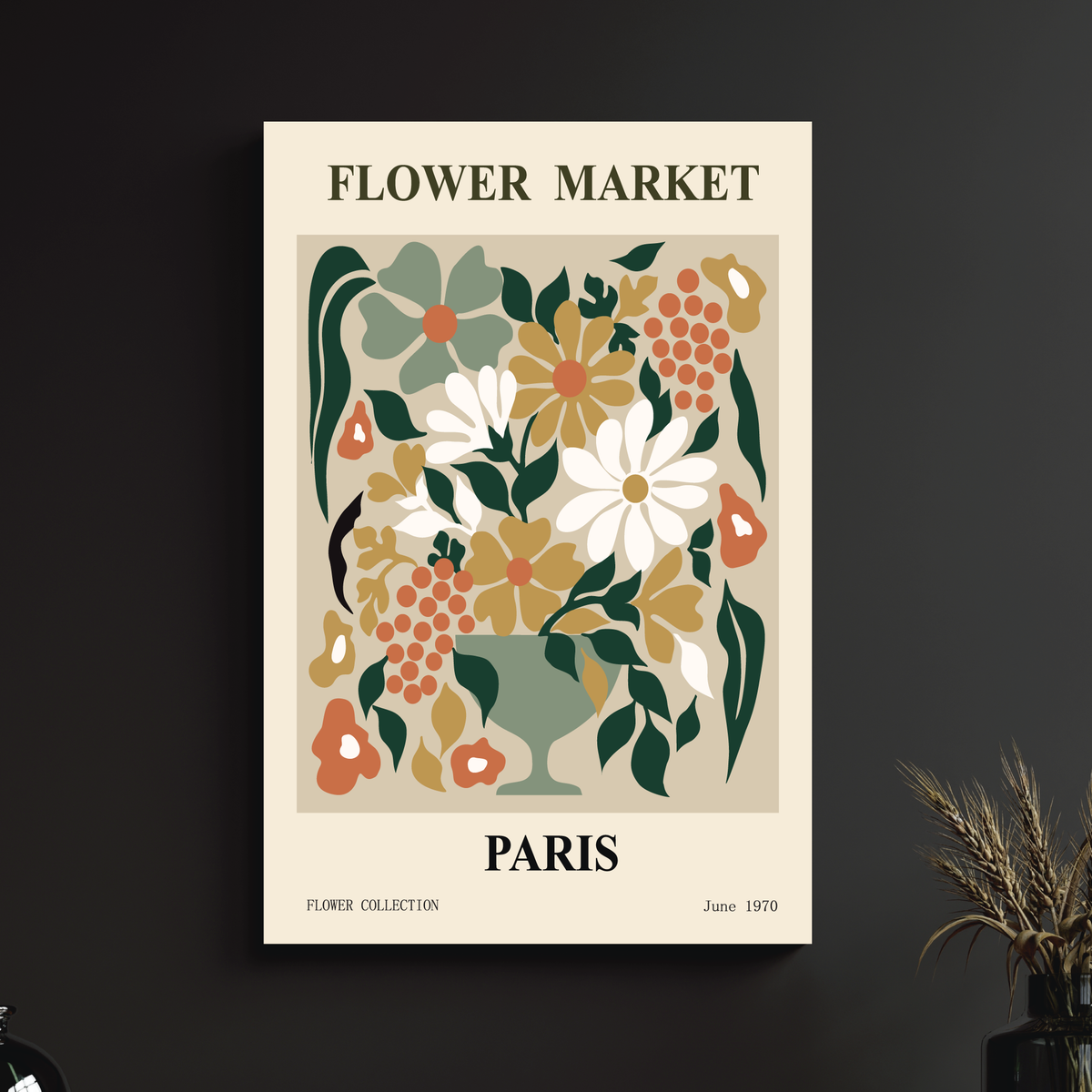 FLOWER MARKET PARIS - Vigil