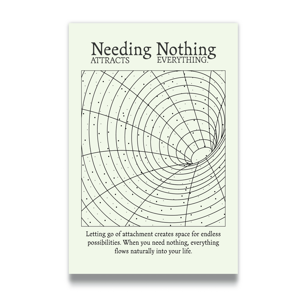 NEEDING NOTHING - Vigil
