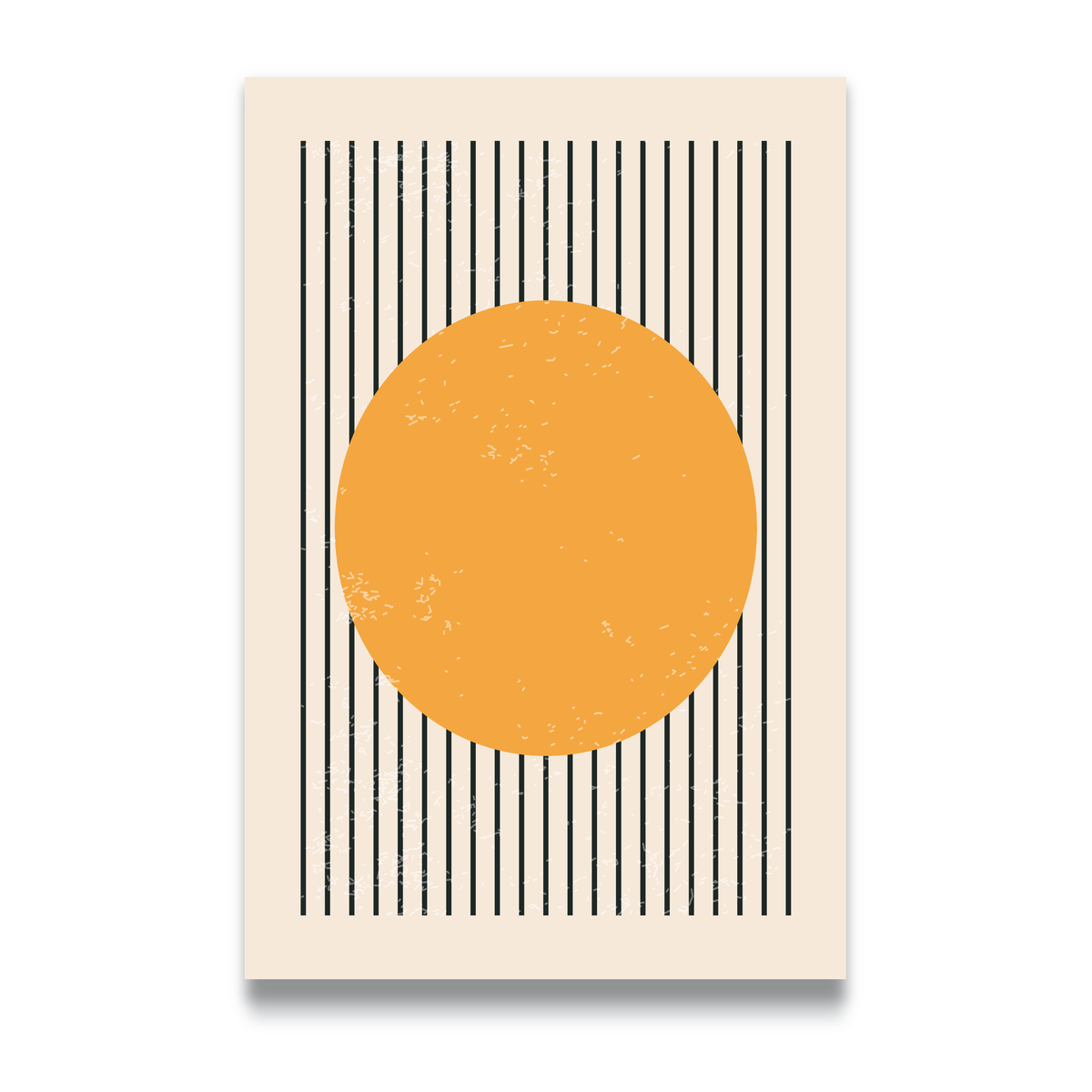 LINED YELLOW CIRCLE - Vigil