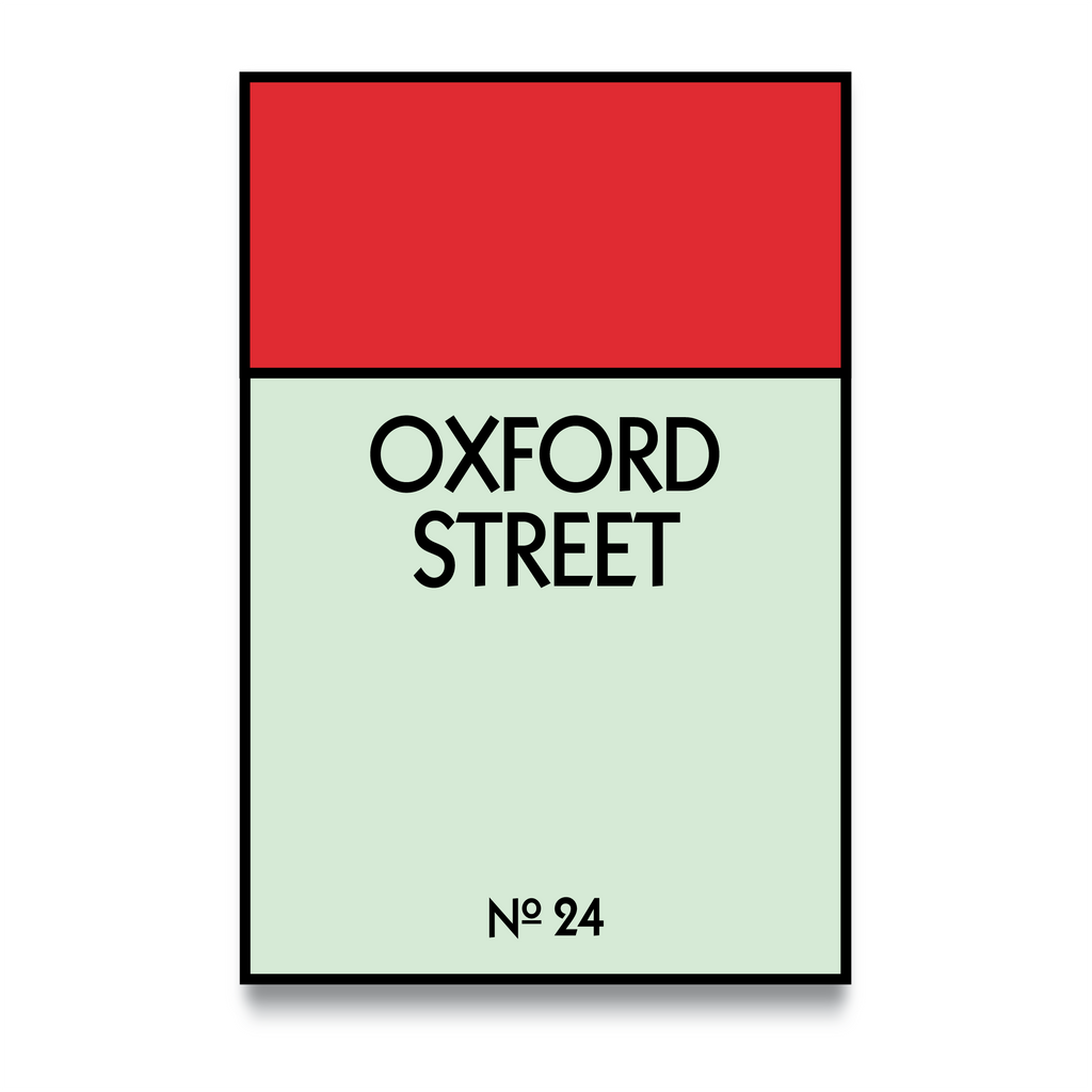 STREET NAME - CUSTOM METAL POSTER - Vigil